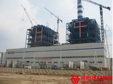 山西左权电厂采用元拓盘扣式脚手架